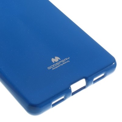 Huawei P8 Lite Mercury tumši zils cieta silikona (TPU) futrālis / Vacins.lv