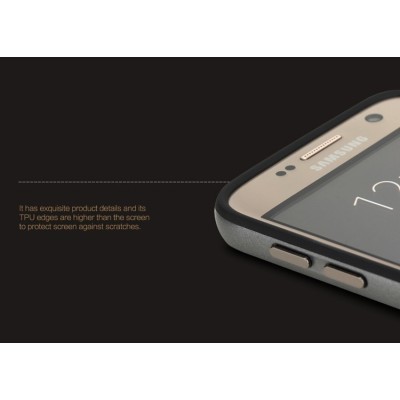 „Rock“ Royce sustiprintos apsaugos Samsung Galaxy S7 (G930) juodas pilkos spalvos apvadais kieto silikono (TPU) ir plastiko dėkl
