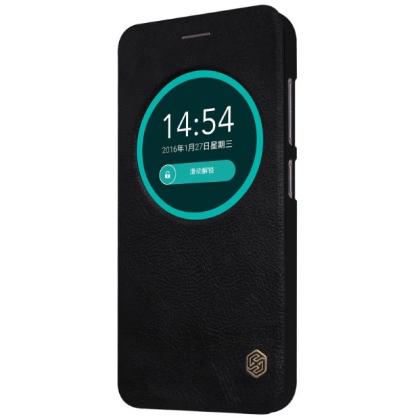 „Nillkin“ Qin atvēramais maciņš - melns (Zenfone Max)