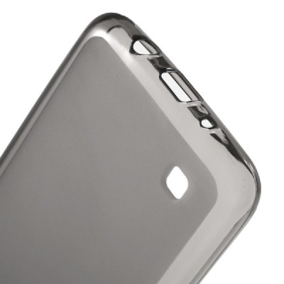 LG K8 (K350N) cieta silikona (TPU) dzidrs (pelēks) un matēts apvalks / Vacins.lv