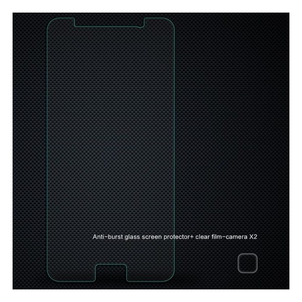 „Nillkin“ 9H Tempered Glass ekrāna aizsargstikls 0.33 mm + aizsargplēve aizmugurējām vāciņam (Galaxy Note 5)