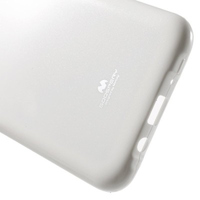 Samsung Galaxy J7 (J700) Mercury balts cieta silikona (TPU) apvalks / vacins.lv