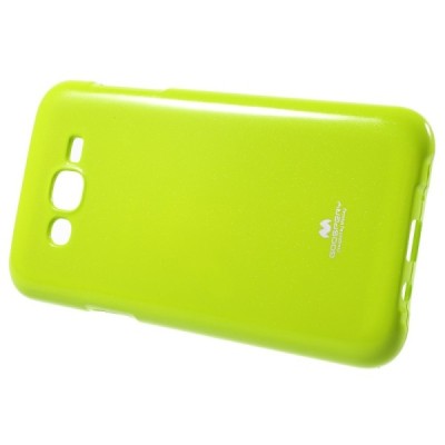 Samsung Galaxy J7 (J700) Mercury zaļš cieta silikona (TPU) apvalks / Vacins.lv