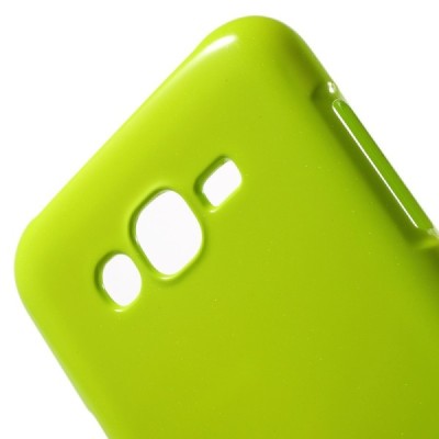 Samsung Galaxy J7 (J700) Mercury zaļš cieta silikona (TPU) apvalks / Vacins.lv