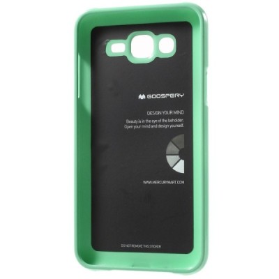 Samsung Galaxy J7 (J700) Mercury mėtinis kieto silikono tpu dėklas - nugarėlė / Priedai.lt