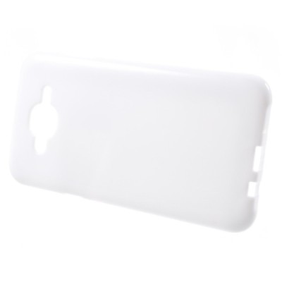 Samsung Galaxy J7 (J700) kieto silikono TPU baltas dėklas - nugarėlė / Priedai.lt