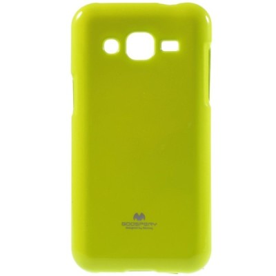 Samsung Galaxy J2 (J200) Mercury zaļš cieta silikona (TPU) apvalks / Vacins.lv