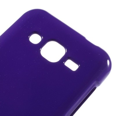 Samsung Galaxy J2 (J200) Mercury violetinis kieto silikono tpu dėklas - nugarėlė / Priedai.lt