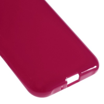 Samsung Galaxy J2 (J200) kieto silikono TPU raudonas dėklas - nugarėlė / Priedai.lt