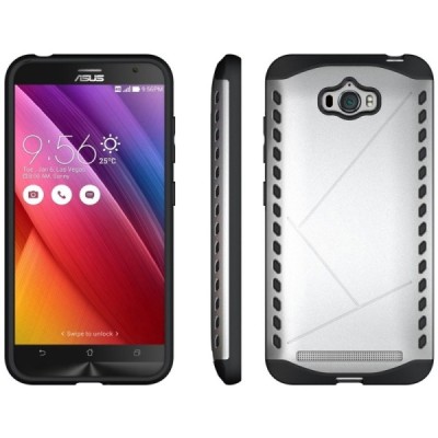 Pastiprinātas aizsardzības sudrabs Asus Zenfone Max (ZC550KL) apvalks / Vacins.lv