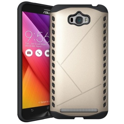 Pastiprinātas aizsardzības zelta Asus Zenfone Max (ZC550KL) apvalks / Vacins.lv