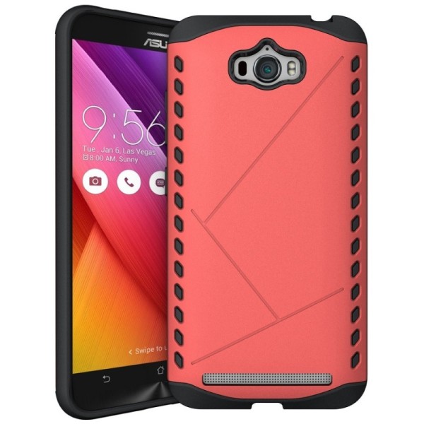 Sustiprintos apsaugos dėklas - raudonas (Zenfone Max)