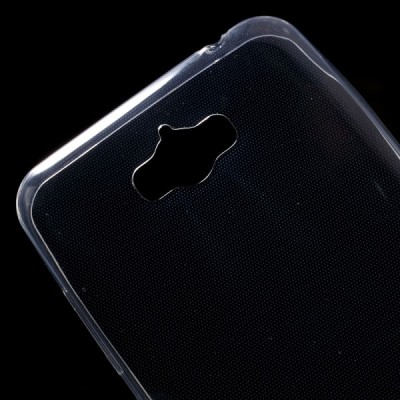 Asus Zenfone Max (ZC550KL) dzidrs (caurspīdīgs) cieta silikona TPU pasaulē planākais apvalks / Vacins.lv