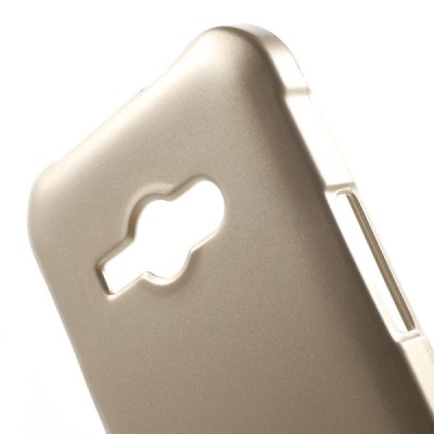 Samsung Galaxy J1 Ace (J110) Mercury auksinis kieto silikono tpu dėklas - nugarėlė / Priedai.lt