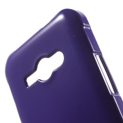 Samsung Galaxy J1 Ace (J110) Mercury violetinis kieto silikono tpu dėklas - nugarėlė / Priedai.lt