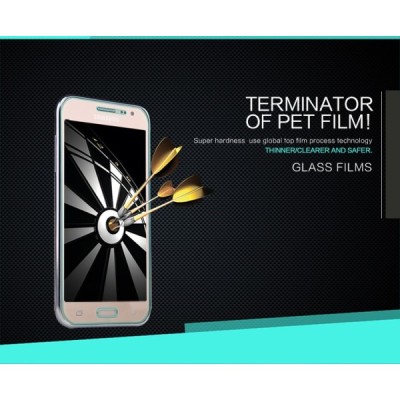 Samsung Galaxy J2 (J200) „Nillkin“ 9H Tempered Glass ekrāna aizsargstikls / Vacins.lv