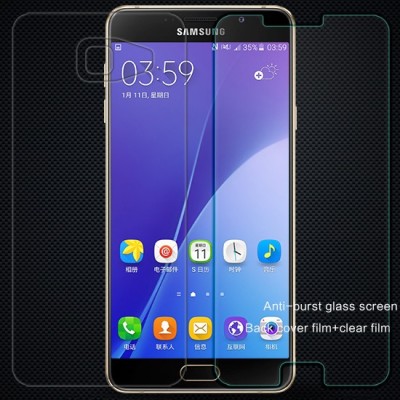 Samsung Galaxy A7 2016 (A710) Nillkin 9H Tempered Glass ekrāna aizsargstikls / Vacins.lv