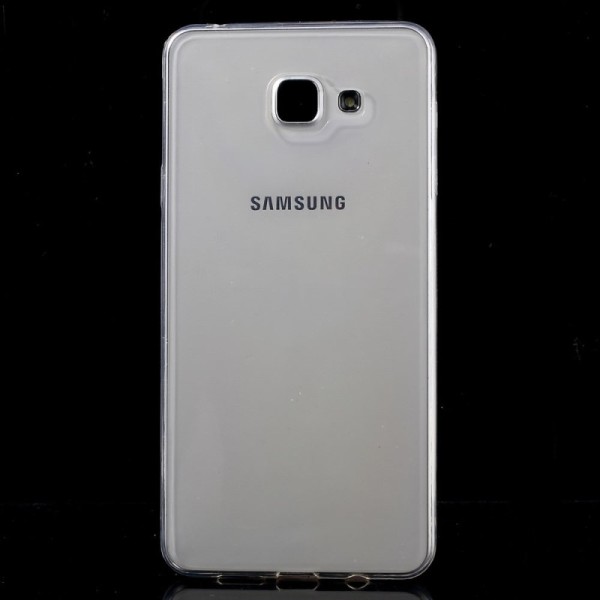 Kieto silikono (TPU) dėklas - skaidrus (Galaxy A7 2016)