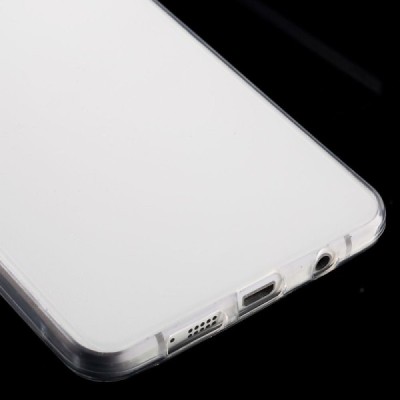 Samsung Galaxy A7 2016 (A710) skaidrus (permatomas) kieto silikono bespalvis dėklas / Priedai.lt