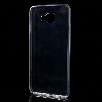 Samsung Galaxy A7 2016 (A710) skaidrus (permatomas) kieto silikono bespalvis dėklas / Priedai.lt