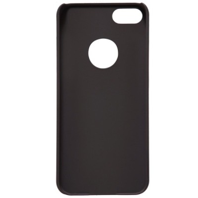 Apple iPhone 5S Nillkin Frosted Shield brūns plastmasas futrālis + ekrāna aizsargplēve / Vacins.lv
