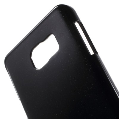 Samsung Galaxy Note 5 (N920) Mercury melns cieta silikona (TPU) apvalks / vacins.lv