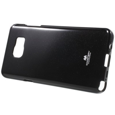 Samsung Galaxy Note 5 (N920) Mercury melns cieta silikona (TPU) apvalks / vacins.lv