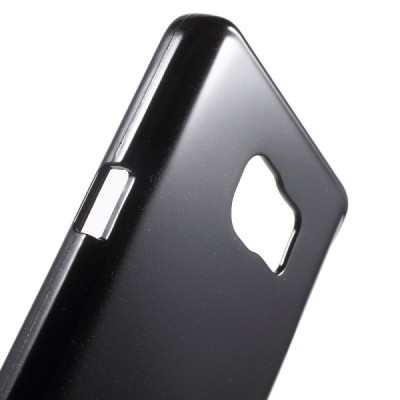 Samsung Galaxy Note 5 (N920) Mercury melns cieta silikona (TPU) apvalks / vacins.lv