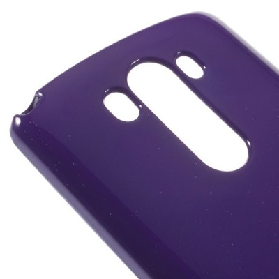 LG G3 D855 Mercury violeta cieta silikona (TPU) futrālis / Vacins.lv