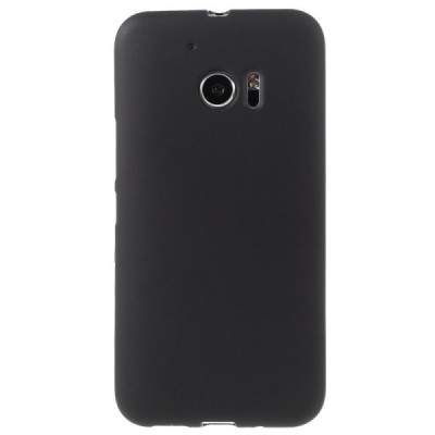 HTC 10 (Lifestyle) kieto silikono TPU juodas dėklas - nugarėlė / Priedai.lt