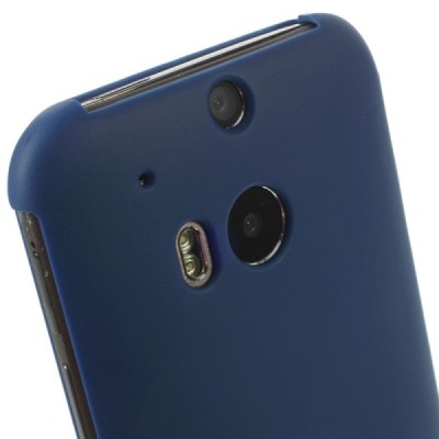 HTC One M8 (HTC One M8s) Smart Dot View atvērams zils maciņš - maks / Vacins.lv
