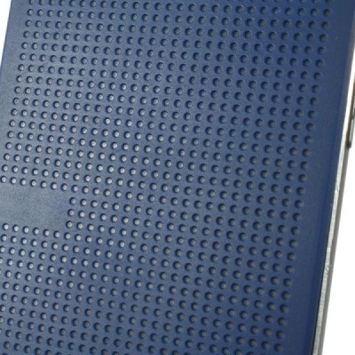 HTC One M8 (HTC One M8s) Smart Dot View atvērams zils maciņš - maks / Vacins.lv