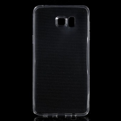 Samsung Galaxy Note 5 (N920) skaidrus (permatomas) kieto silikono TPU ploniausias pasaulyje dėklas / Priedai.lt
