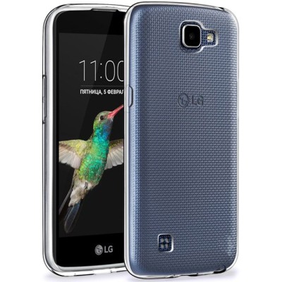 LG K4 (K120E) plastikinis skaidrus (permatomas) dėklas - nugarėlė / Priedai.lt