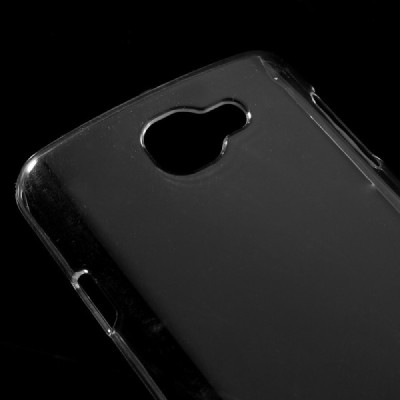 LG K4 (K120E) plastikinis skaidrus (permatomas) dėklas - nugarėlė / Priedai.lt