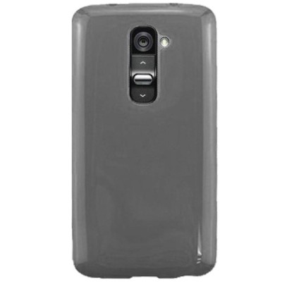 LG G2 mini (D620, D618) Kieto silikono dėklas - pilkas / Priedai.lt