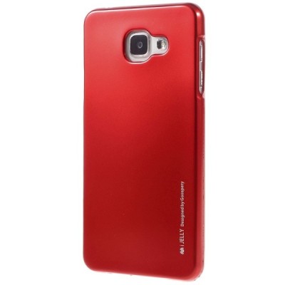 Samsung Galaxy A7 2016 (A710) Mercury raudonas kieto silikono (TPU) dėklas / Priedai.lt