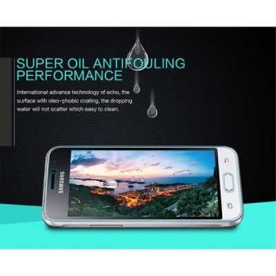 Samsung Galaxy J1 2016 (J120) „Nillkin“ H Tempered Glass sustiprintos apsaugos apsauginis ekrano stiklas 0,33 mm / Priedai.lt