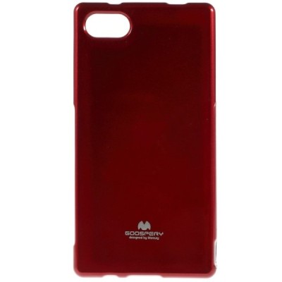 Sony Xperia Z5 Compact raudonas Mercury kieto silikono (TPU) dėklas / Priedai.lt