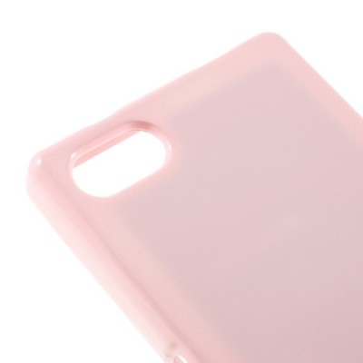 Sony Xperia Z5 Compact Mercury gaiši rozs cieta silikona (TPU) futrālis / Vacins.lv