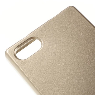 Sony Xperia Z5 Compact Mercury zelta cieta silikona (TPU) futrālis / Vacins.lv