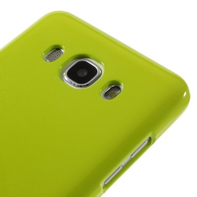 Samsung Galaxy J5 2016 (J510) Mercury zaļš cieta silikona (TPU) futrālis / Vacins.lv
