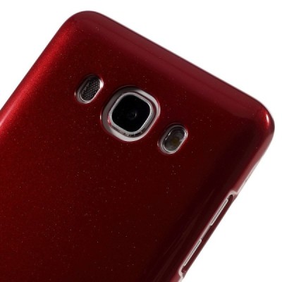 Samsung Galaxy J5 2016 (J510) Mercury sarkans cieta silikona (TPU) futrālis / Vacins.lv