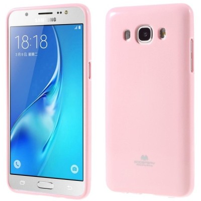 Samsung Galaxy J5 2016 (J510) Mercury gaiši rozs cieta silikona (TPU) futrālis / Vacins.lv