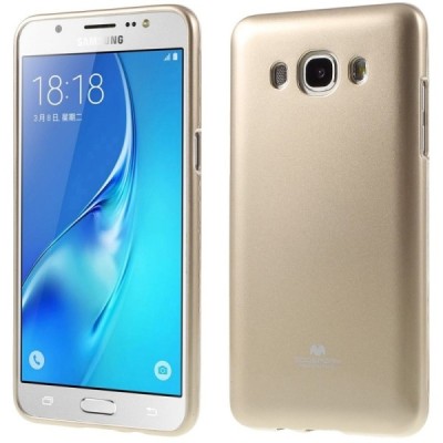 Samsung Galaxy J5 2016 (J510) Mercury zelta cieta silikona (TPU) futrālis / Vacins.lv
