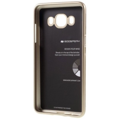 Samsung Galaxy J5 2016 (J510) Mercury zelta cieta silikona (TPU) futrālis / Vacins.lv