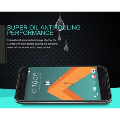 HTC 10 (HTC 10 Lifestyle) „Nillkin“ H Tempered Glass sustiprintos apsaugos apsauginis ekrano stiklas 0,33 mm / Priedai.lt