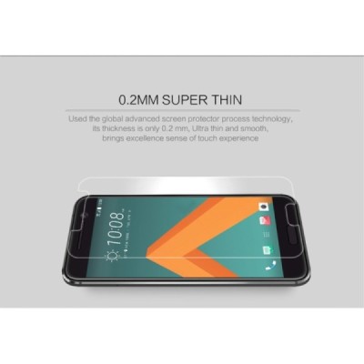 HTC 10 (HTC 10 Lifestyle) „Nillkin“ Amazing 9H PE+ Tempered Glass ekrāna aizsargstikls 0,2 mm / Vacins.lv