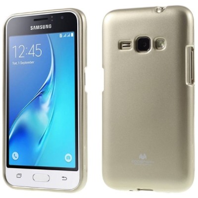 Samsung Galaxy J1 2016 (J120) Mercury zelta cieta silikona (TPU) futrālis / Vacins.lv