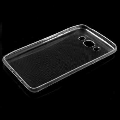 Samsung Galaxy J5 2016 (J510) dzidrs (caurspīdīgs) cieta silikona TPU pasaulē planākais apvalks / Vacins.lv